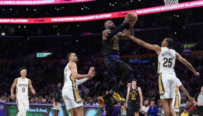 在线投注-詹姆斯在湖人取得自2009年以来成就后反问记者：我们取得了进步吗